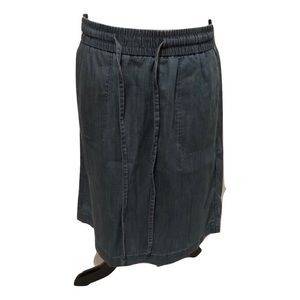 Talbots jean skirt size 2P
